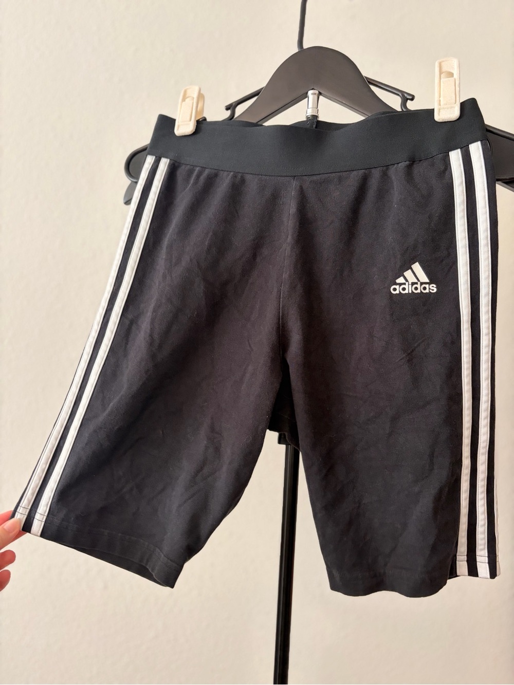 Adidas Women’s Black Biker Shorts